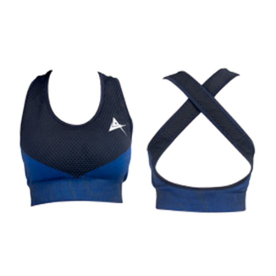 Picture of Carla Sports Bra Blue Black