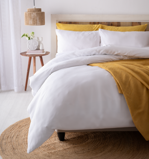 Picture of Classic White Duvet Cover Set Queen - 230 x 200cm