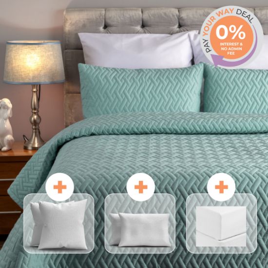 8pc Casia Quilt Set - Queen 