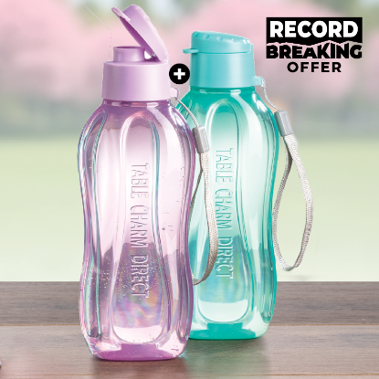 Picture of (PS140N+PS150N)Curve Water Botte 500ml Lilac+Green