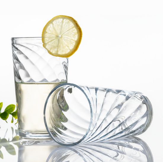 Picture of (6) Twirl Glass Tumblers - 320ml
