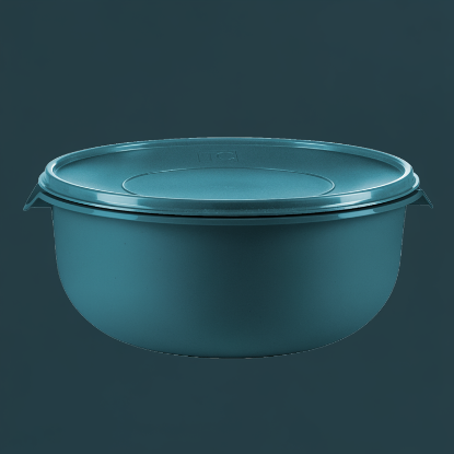 Picture of Bowl With Lid 14Lt - Teal